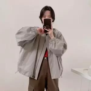 여자 캐주얼 가을 야구 점퍼 차이나 쇼트 코트 상의 집업 SPO마켓3