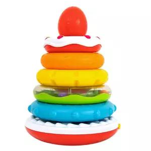 윈펀 반짝반짝 케이크링쌓기 (0730NL)쌓기놀이 교구 쌓기 쌓기장난감 블럭쌓기 감각발달 소근육