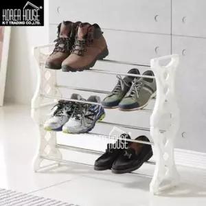 [생활] KT 스텐 신발정리대 2단 신발장 수납 정리 보관 신발