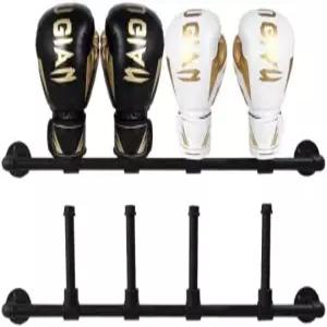 체육관 홈 트레이닝 룸 쇼핑 센터용 박싱 월 마운트 수납 랙 장갑 건조기 2개 세트