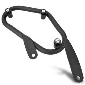 클래식 바이크 오토바이 사이드 백 홀더 러기지 랙 바 새들백 지지 브래킷 (혼다 CL250 CL 용)