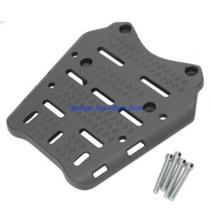 T3EF 알루미늄 수하물 캐리어 리어화물 지원 브래킷 바이크 오토바이 테일화물 캐러리 후면 상단 상자베이