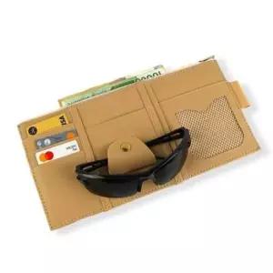 [CAR] 썬바이저 멀티수납 카드포켓 베이지 수납함 용포켓