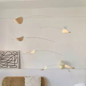 인테리어 모빌 구름 홈카페 거실 소품샵 천장 벽장식 인테리어 북유럽