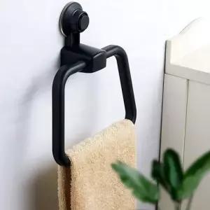 키밍 흡착식 타월 행거 벽걸이 벽고정선반 수납선반 W5FA725