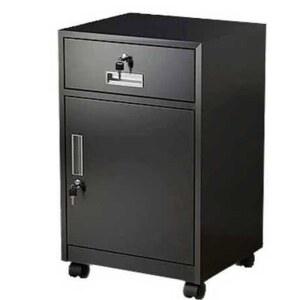 장치수납장 이동식 공간장 금고 0 소형캐비닛 관물대 7mm 원목