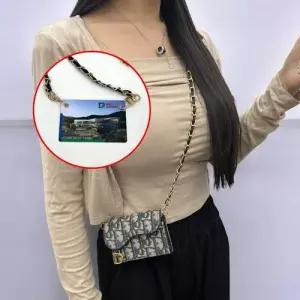 가방끈 스트랩 체인줄 블랙 WFFX3FE