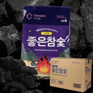 캠핑 망그로브 바베큐용 흑탄 캠핑 참숯 12개 1kg