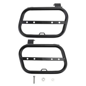 바이크 오토바이 트렁크 백 지지대 브래킷, 16mm 튜브 고정 장착 사이드 마운트, XSR 700 용 양극 산화 거