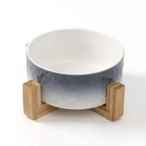 [반려] 도자기 강아지식기 개밥그릇 고양이 16cm