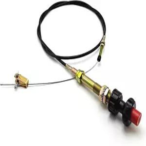VCGTX06 6피트 버니어 조절 잠금 케이블 헤비 듀티 스로틀 레드 제어