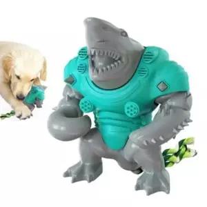 [반려] 티티펫 터그놀이 로봇 샤크 그레이 강아지 장난감