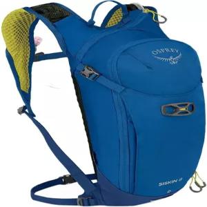 유압 저장소가 있는 오스프리 시스킨 8L 남성용 자전거 백팩 우편 블루