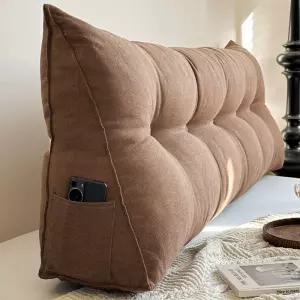 삼각 쇼파 등받이 소파 적용 침대 베개 세모 허리받침대