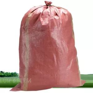 폐기물 포대 재활용 마대 건설 자루 100매 톤백 걸이 분리수거 비닐 포장 모래 쓰레기 재자루 PP