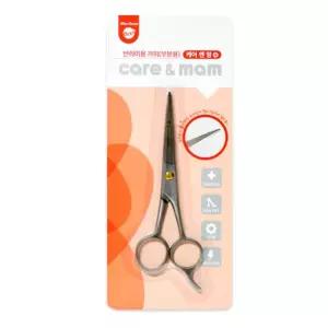 케어앤맘 반려미용가위(부분용)애견 강아지 견가 개가 부분