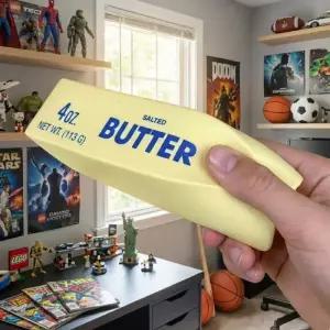 말랑이 버터스퀴시 버터바 폭신 스트레스 볼 구름 말랑 쫀쫀 스퀴시 촉감