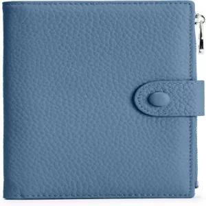 여행용 RFID 여권 홀더 지퍼가 달린 동전 주머니와 SIM 슬롯이 있는 여성용 가죽 지갑 커버 케이스