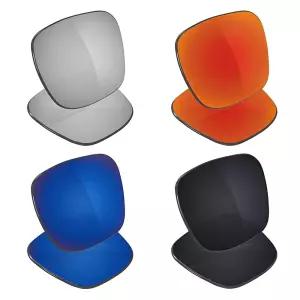 Galvanic 오클리 Holbrook OO9102용 교체 렌즈 | Holbrook 아시안 핏 OO9244 선글라스 - 팩 P01