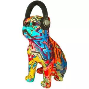 현대 나무조형물 그래피티 동물 홈 조각 인테리어 말 송진 아트 장식 조각상 공예 입상 다채로운