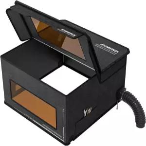 ATOMSTACK FB2 조각기 인클로저 30인치 X 29인치 17인치 배기 통풍구 및 파이프 내화 방진 접이식 보호