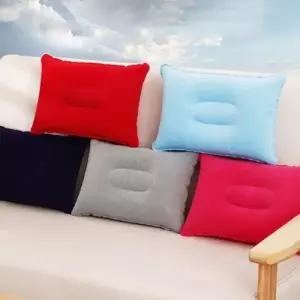 ( )초경량 휴대용 공기 주입 야외 캠핑 여행 차박 휴식 취침 벨벳 에어 사각 베개 M10760