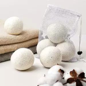 건조기 양모볼 빨래 드라이 정전기 섬유유연제 볼 6p