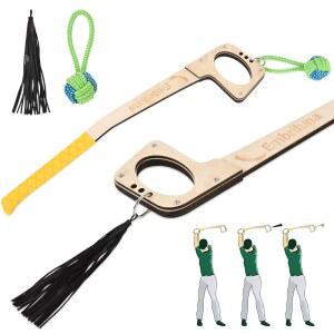 골프 스윙 오른손 트레이너 초보자 향상된 골퍼를 연습 도구 평면 이상적인 균형 실내외 리듬 근력 u2013 트레이닝 보조 유연성 템포 왼손