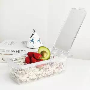 눈금있는 냉장고 정리함 야채 보관용기 3.5L 본체+물빠짐+뚜껑)