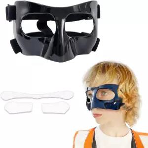 부러진 코 스포츠용 보호대 마스크 야구 소프트볼 농구용 폼 패딩이 있는 조절 가능한 남성