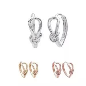 FE172 esg3459 리본 원터치 실버도금 귀걸이 WFFRYXA