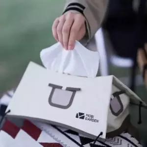 ( )캠핑 티슈 케이스 커버 디스펜서 휴지 사각 방수