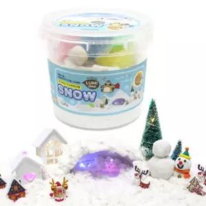 루미샌드 스노우 1.5L 눈내리는 마을모래 꾸미기 만들기