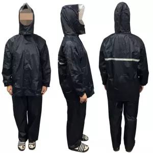 다회용 성인 남자 남성 방수 방수복 작업용 상하 우의 우비 비옷 레인 코트 고급