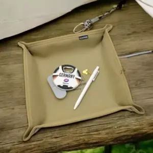 ( )캠핑 트레이 사각 패브릭 바구니 수납 소품 소쿠리