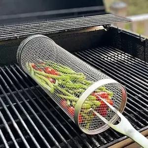 ( )캠핑 바비큐 원통 그릴30cm