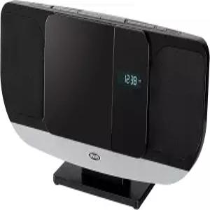 JENSEN JBS-215 블루투스 벽걸이 음악 시스템(CD 플레이어 및 FM 라디오 포함)