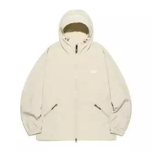 LEE 후드 윈드브레이커 아이보리