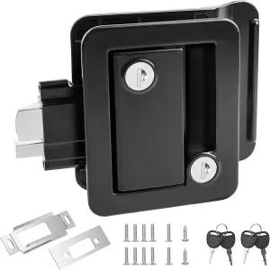 Baiguna RV 엔트리 도어 잠금 교체 - 외부용 패들 데드볼트 카고 호스용 캠핑카 트레일러 여행용 고급 아연