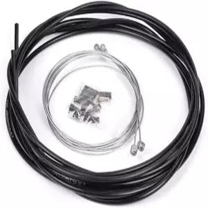 브레이크 케이블 하우징 키트 산악 자전거 기어 변속 와이어 및 끝 크림프 스테인리스 스틸 교체용 튜빙