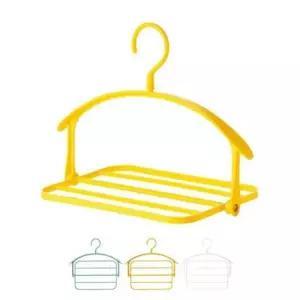 [생활] 공간 활용 바지 걸이 신발 건조대 회전 옷걸이 5개입 다용도 행거 논슬립 다기능