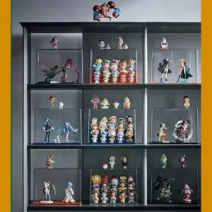 [에이치플러스몰]아크릴 미니어처 장식 수납 케이스 칸막이 정리함