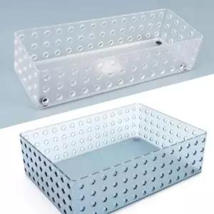 [생활] 다용도정리함 마이룸 반투명 멀티바스켓 바스켓정리함 핸들형보관함