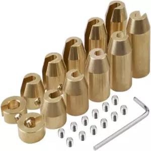 NICECNC 12팩 모터사이클 재사용 황동 휠 스포크 밸런스 리필 키트 슈퍼 모토 듀얼 스포츠 메트릭 크루저