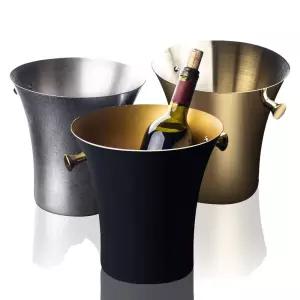 와인 칠러 버킷 바스켓 아이스 칠링 탁상 쿨러 미니