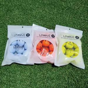 런웨이브 골프마스터 고반발 비거리 3라인 삼선 골프공 필드용 10개입 지퍼백포장