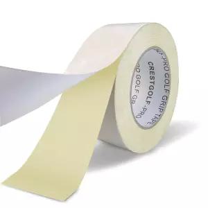 크레스트골프 골프 그립 테이프 롤 2인치 x 18야드 클럽 리그리핑을 위한 프리미엄 솔벤트 활성화 양면