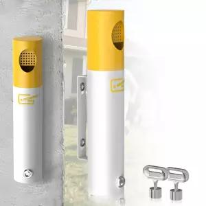 Numeroustar 옥외 상업 폐기물 처리 벽걸이 쓰레기통 상업용 수납함 방수 침수 방지 부식 공원 사무실에