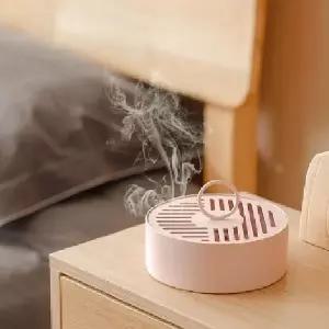 ( )핑크 코일 모기향 모기향 연소기 거치대 캠핑