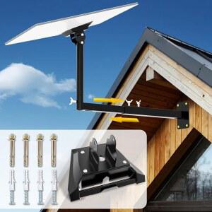 어댑터가 장착된 스타링크 3세대 마운트, 확장형 헤비 듀티 롱 월 폴 인터넷 키트 위성용 마운팅